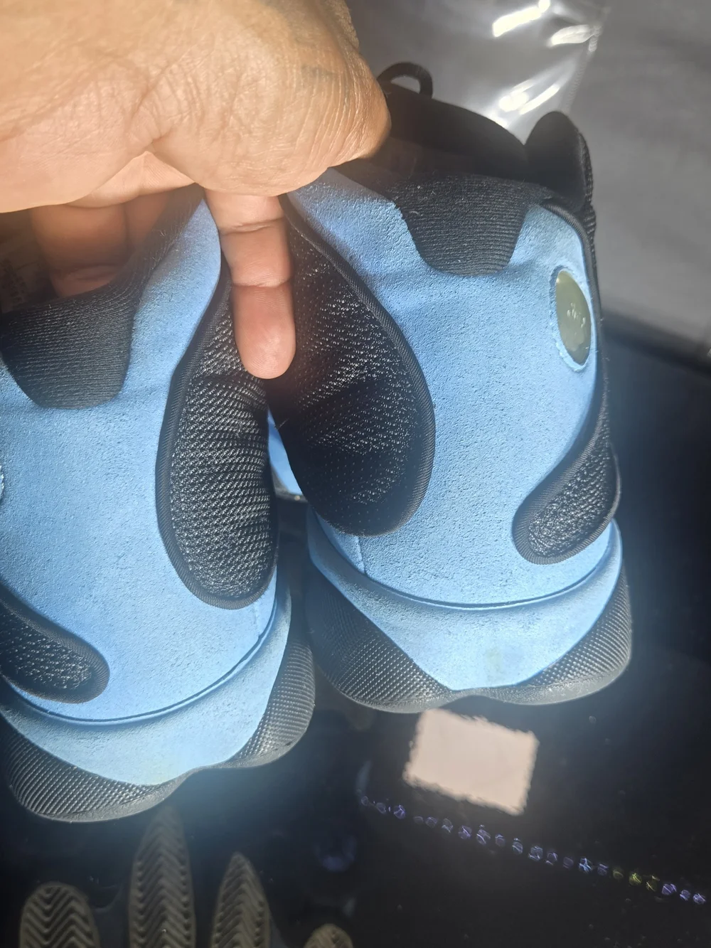 Jordan Air Jordan 13 Retro Shoes Mens Size 10 Black Blue Basketball 310004-230